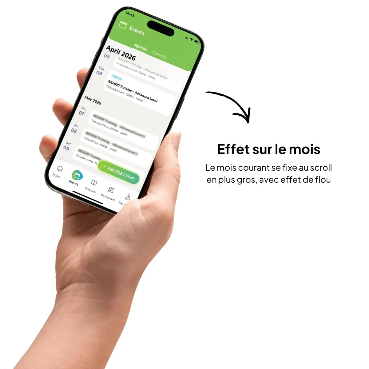 Animations du calendrier