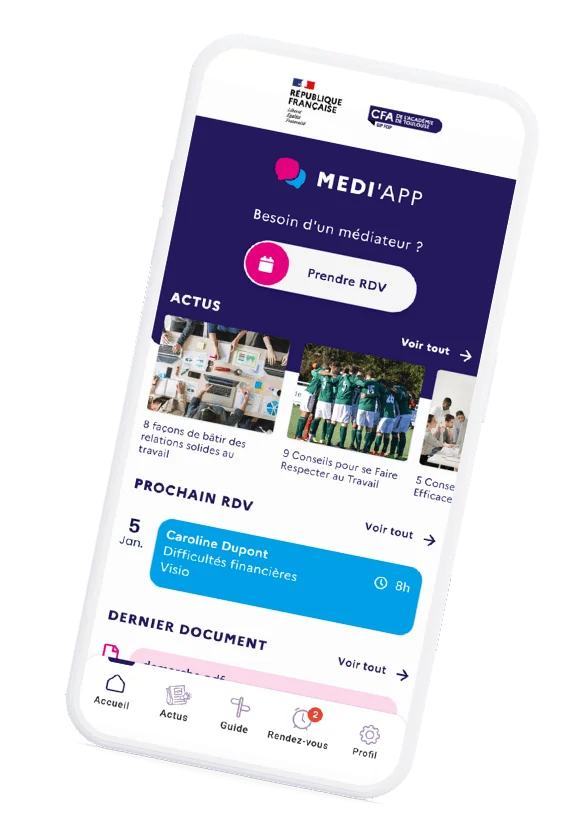 Illustration du projet MEDI'APP
